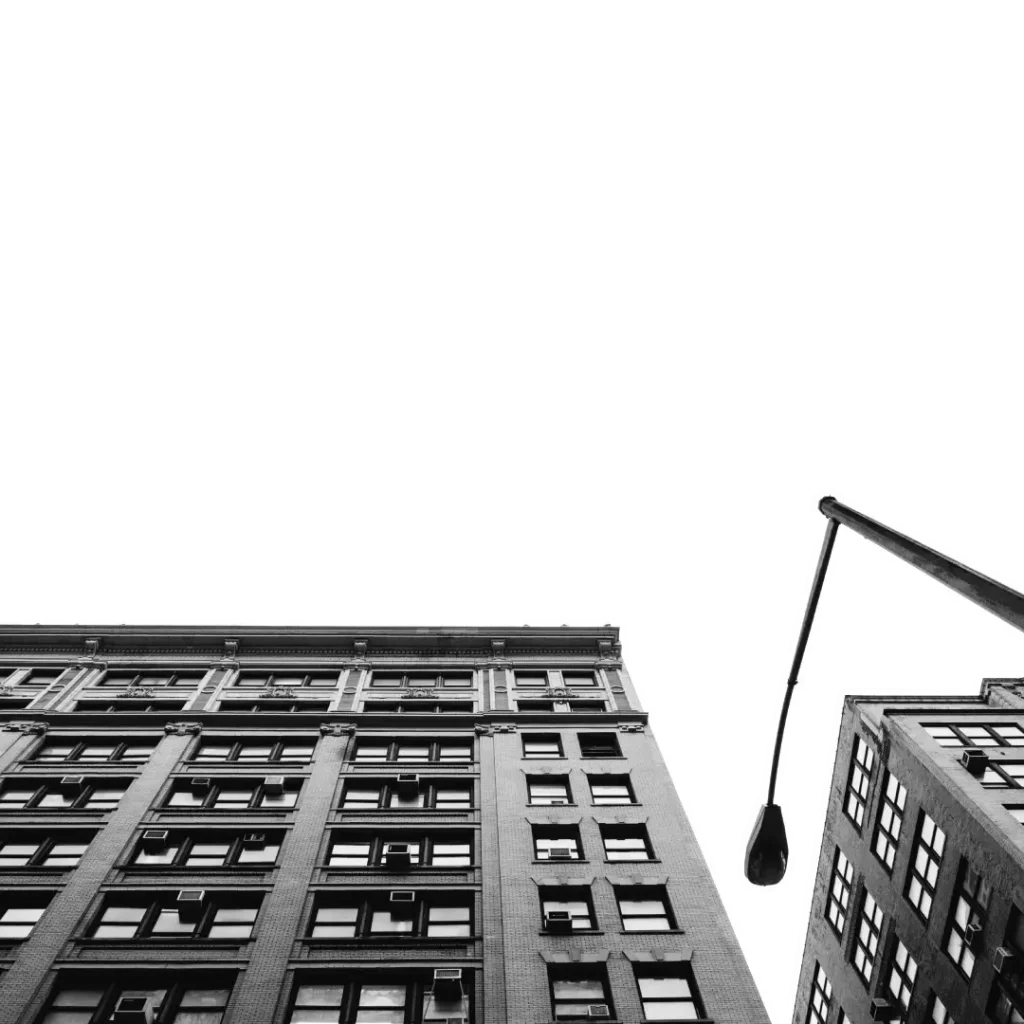 City Stairs are black and white as good and bad content Marketing